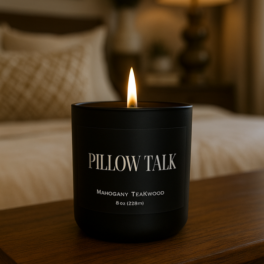 Pillow Talk -Organic candle - Live Life Glamorously