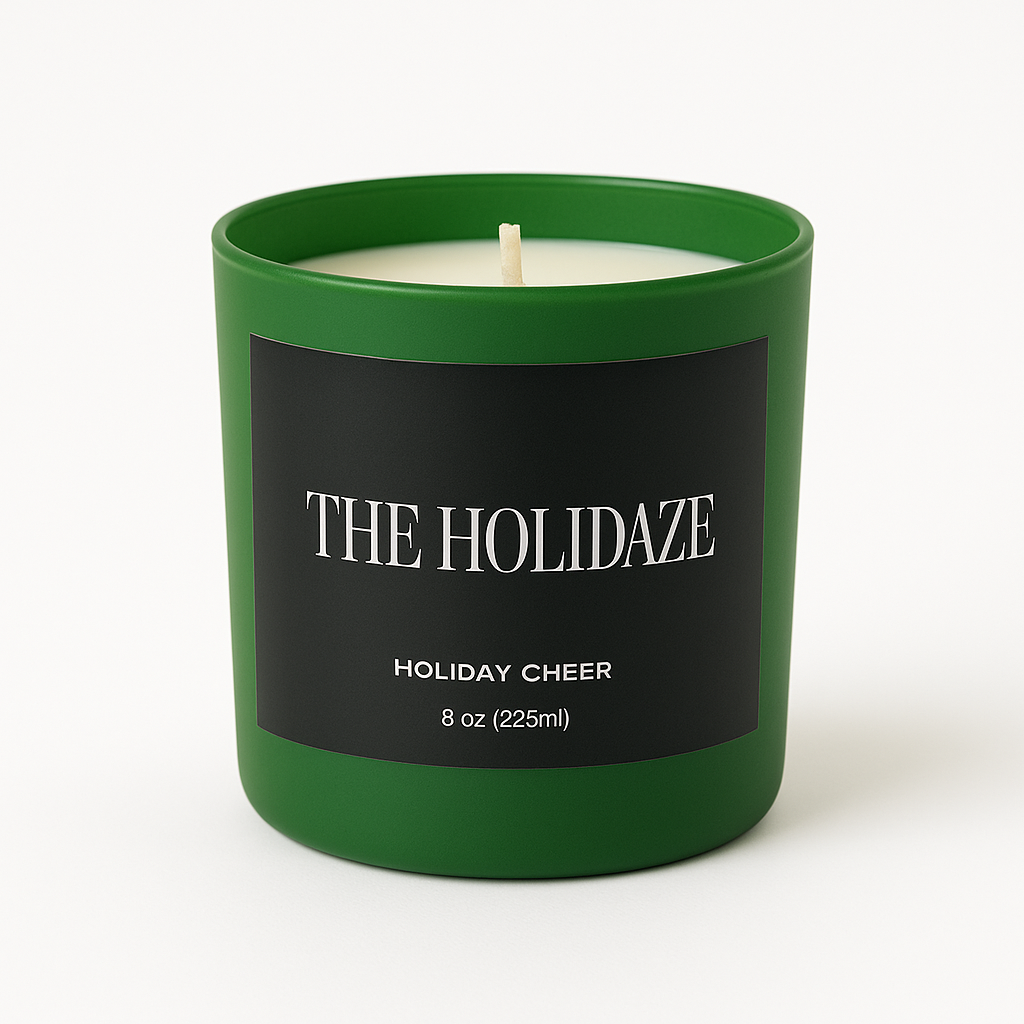The Holidaze Organic Candle | Live Life Glamorously
