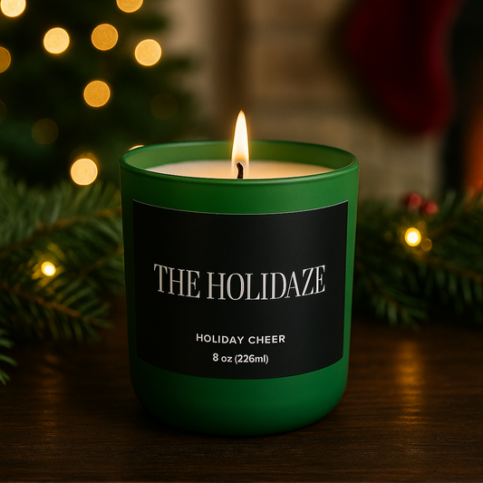 The Holidaze Organic Candle | Live Life Glamorously